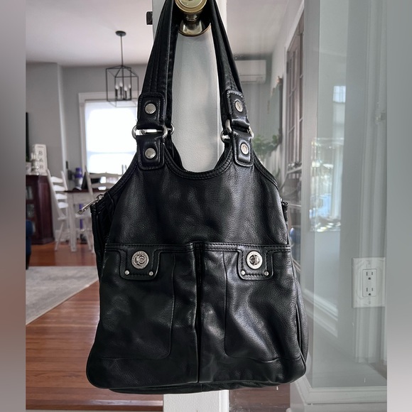Marc by Marc Jacobs Leather Totally Turnlock Teri Tote - Picture 1 of 12